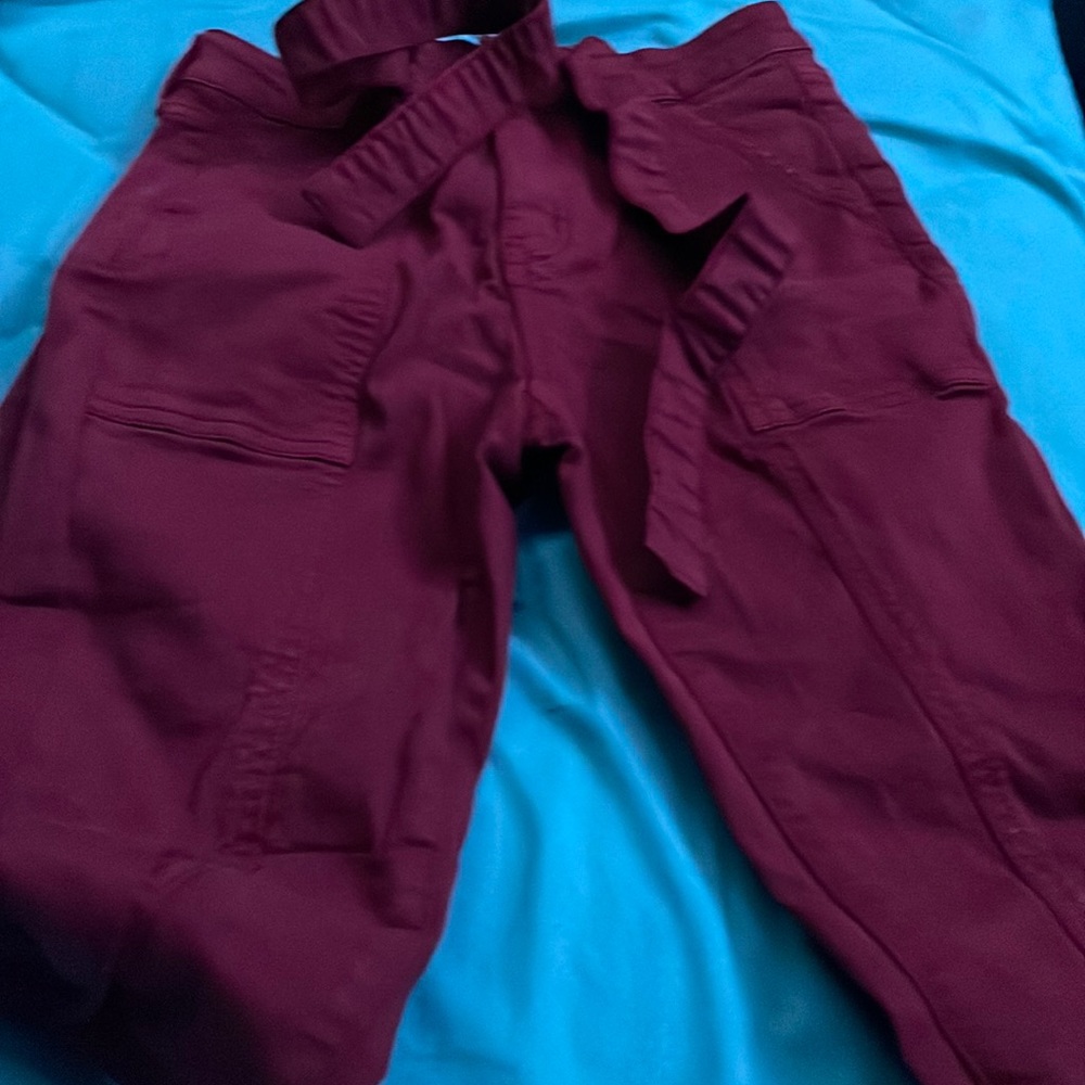 maroon skinny jeans size 0